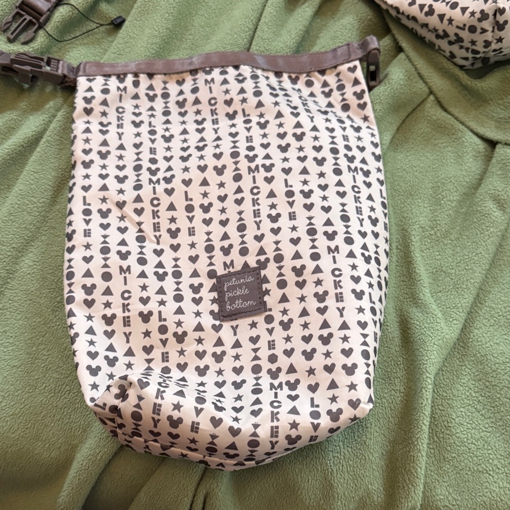 Petunia Pickle Bottom Mickey Mouse Patterned 2 bottle holder